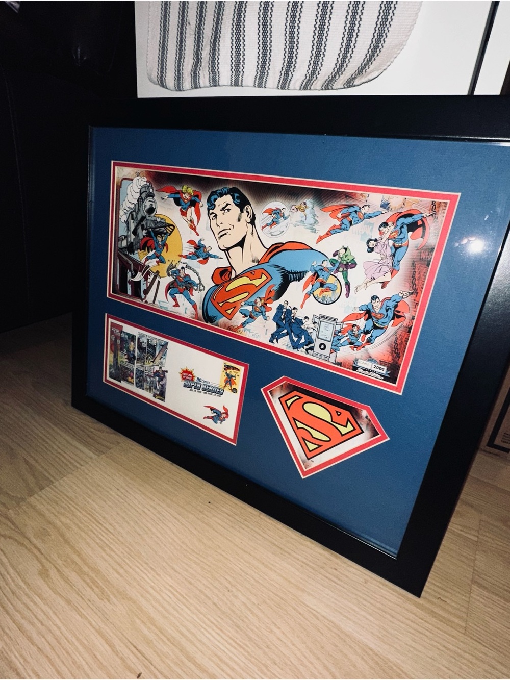 DC Comics 2006 SUPERMAN USPS First Day Of Issue Art Collection Limited Edition